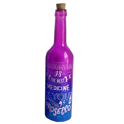 Pink Prosecco LED Light Up Bottle